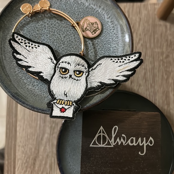 Purse + Alex and Ani 3 Bracelet Bundle. FREE Iron-on Hedwig patch & Dobby Plush - Picture 7 of 16